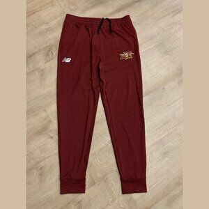 New Balance Norwich University Cadets Maroon Sweatpants Men's Medium M Jogger